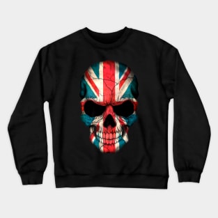 British Flag Skull UK Crewneck Sweatshirt